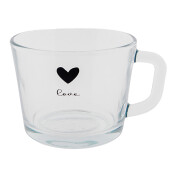 Set 6 cani sticla 13x10x9 cm, 450 ml