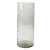 Set 2 vaze sticla transparenta 10x25 cm