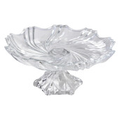 Platou sticla transparenta 23x11 cm