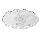 Platou sticla transparenta 36x20x13 cm
