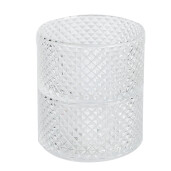 Borcan sticla transparenta 10x31 cm