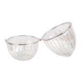 Set 2 oua decorative Paste plastic 8x10 cm