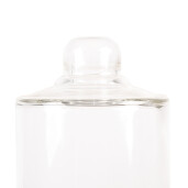 Platou decorativ lemn sticla 13x18 cm