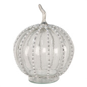 Dovleac decorativ sticla transparenta 20x27 cm