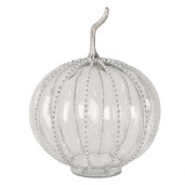 Dovleac decorativ sticla transparenta 25x33 cm