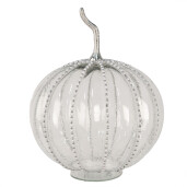 Dovleac decorativ sticla transparenta 25x33 cm