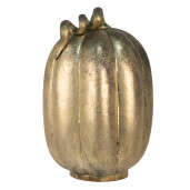 Dovleac decorativ sticla aurie 17x27 cm