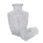 Set 2 sticlute decorative 5x5x14 cm, 125 ml