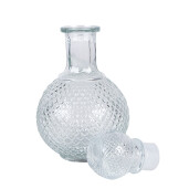 Set 2 sticlute decorative 11x21 cm, 525 ml