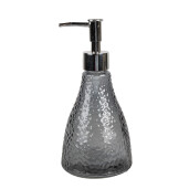 Dozator sapun sticla neagra 9x19 cm, 400 ml
