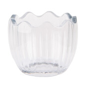 Ou decorativ Paste sticla transparenta 10x21 cm