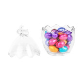  Ou decor Paste sticla transparenta 11x17 cm