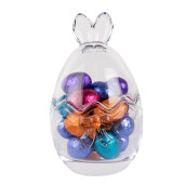  Ou decor Paste sticla transparenta 8x14 cm