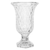 Vaza flori sticla transparenta 15x23 cm