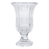 Vaza flori sticla transparenta Ø 12x19 cm