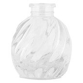 Sticluta decorativa transparenta 7x11 cm, 100 ml