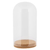 Platou decorativ cu cupola Ø 12x22 cm
