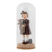 Platou decorativ cu cupola Ø 8x20 cm