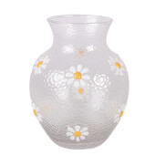 Vaza flori sticla multicolora Margarete Ø 13x16 cm