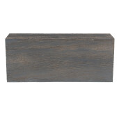 Cutie depozitare tacamuri lemn gri 41x29x17 cm
