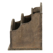 Cutie depozitare lemn maro 33x17x22 cm