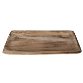 Platou servire lemn maro 40x17x3 cm