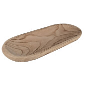 Platou servire lemn maro 40x18x4 cm