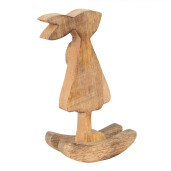 Figurina Iepuras Paste 14x7x25 cm