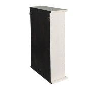 Dulapior suspendabil lemn alb maro 32x13x51 cm