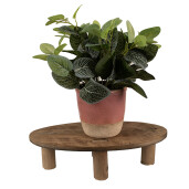 Suport ghiveci flori lemn maro 40x20x11 cm