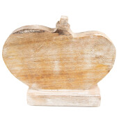 Dovleac decorativ lemn maro 29x6x22 cm