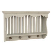 Raft suspendabil mdf alb antichizat 51x13x35 cm