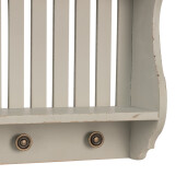 Raft suspendabil mdf alb antichizat 51x13x35 cm