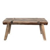 Suport ghiveci flori lemn maro 38x17x17 cm