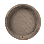 Bol decorativ maro 27x4 cm