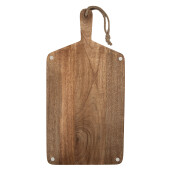 Platou servire lemn maro 25x50x2 cm