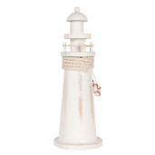Far marin lemn alb Ø 10x30 cm