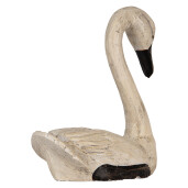 Set 2 figurine Lebede lemn 21x10x18 / 26x11x29 cm