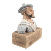 Figurina Marinar lemn multicolor 19x11x24 cm