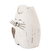Figurina Pisicuta lemn 6x4x7 cm
