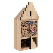 Casuta insecte lemn maro 12x7x25 cm