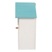 Casuta Pasari lemn multicolor Summer 15x10x22 cm