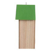 Casuta Pasari lemn multicolor 14x10x23 cm