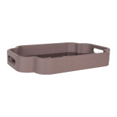 Set 2 tavi decorative lemn multicolor (2) 46x30x5 / 35x24x5 cm