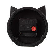 Ceas masa negru alb Pisicuta 12x5x13 cm