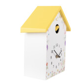 Ceas perete cu pendul si cuc multicolor 20x10x26 cm