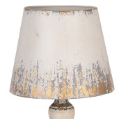 Veioza metal bej gri auriu Ø 32x47 cm E27