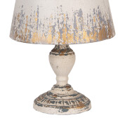 Veioza metal bej gri auriu Ø 32x47 cm E27