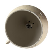 Lustra metal bej verde Ceainic 37x20x26 cm, E14