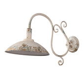 Aplica metal bej vintage 49x23x27 cm E14